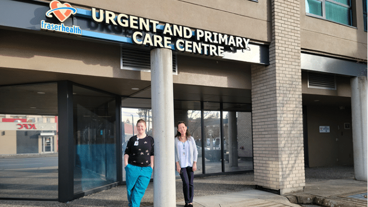 Urgent and primary care centre in Fraser Health